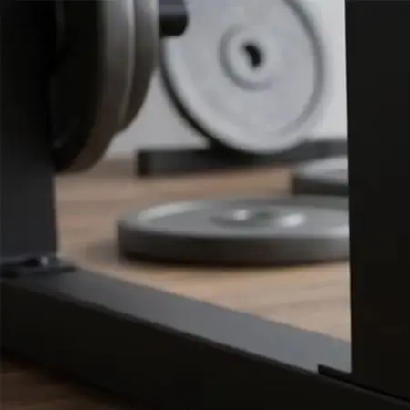 Rubber Shock Absorbing Mounting Pads for Strength Training and Cardio Equipment to Improve Operational Smoothness and Floor Care
