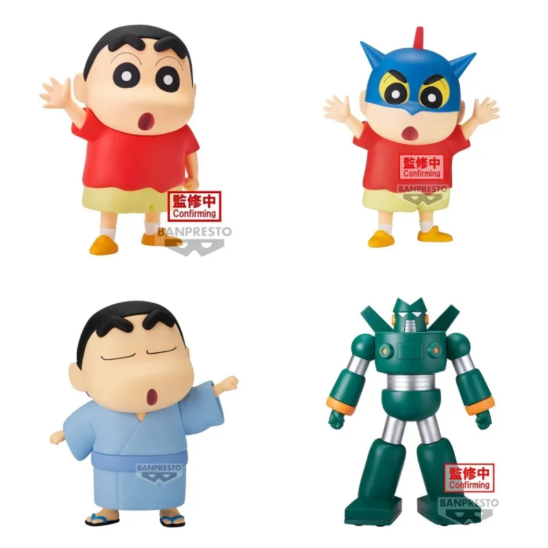 

Оригинальная фигурка Bandai Banpresto Crayon Shin-Chan: Кантаму Робо, Казама Тоору. Игрушки, аниме-фигурки, подарок, украшение для рабочего стола.