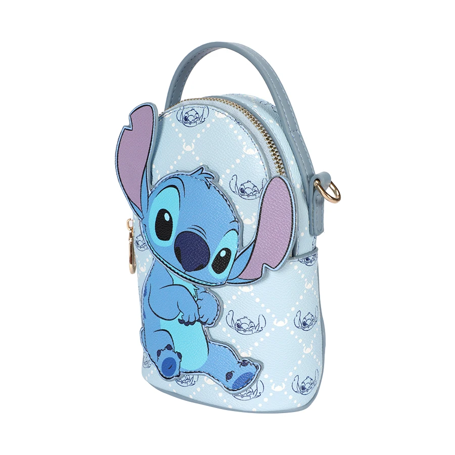 Disney-stitch PVCショルダーバッグ,素敵な漫画の電話バッグ,ファッショナブル