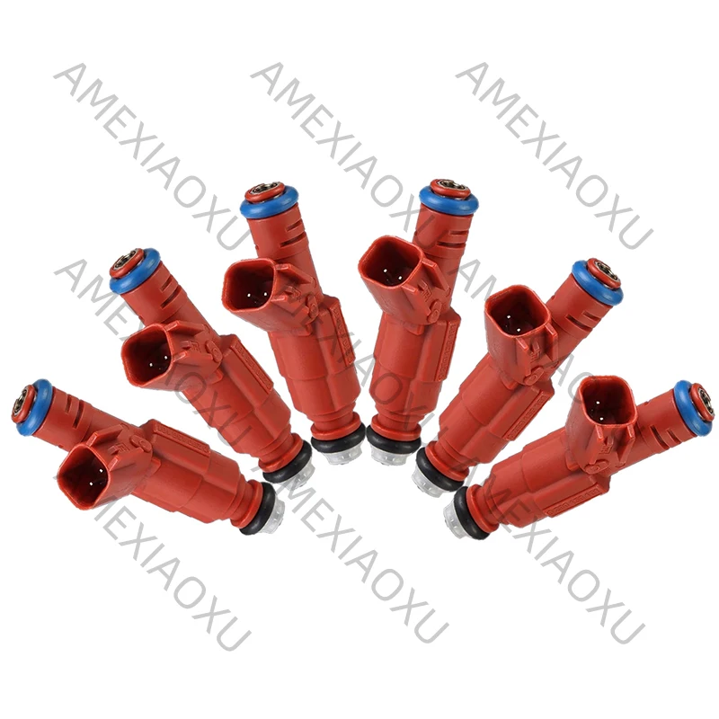 Für Bosch Kraftstoffeinspritzdüsen-Set, verbesserte Leistung, 6-teilig, 12-Loch-Einspritzdüse 0280156161 für Jeep 4.0L 1999-2004 für Wrangler Ford A