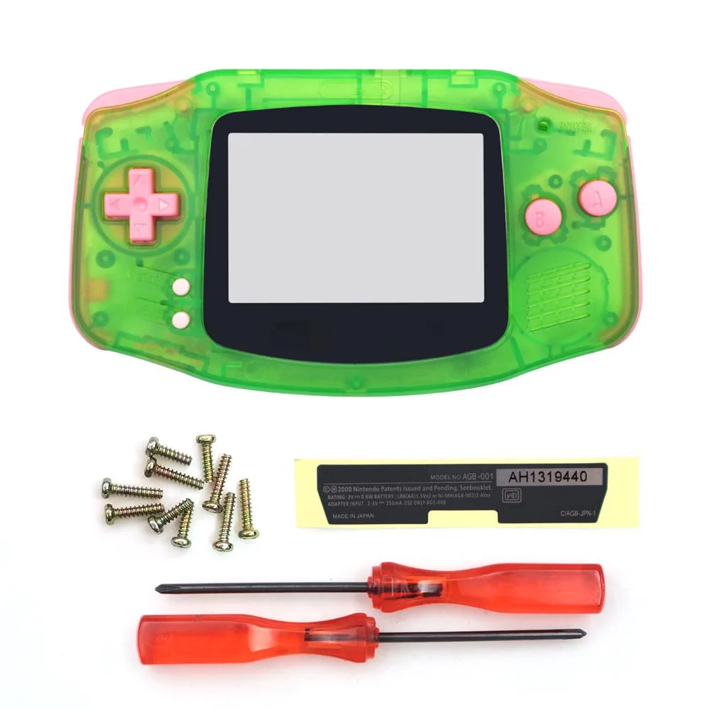 New Full Housing shell Case Fit for GBA laminated V5 V2 backlight IPS Screen and 2 in 1 GBA V2 LCD Custom Button Color