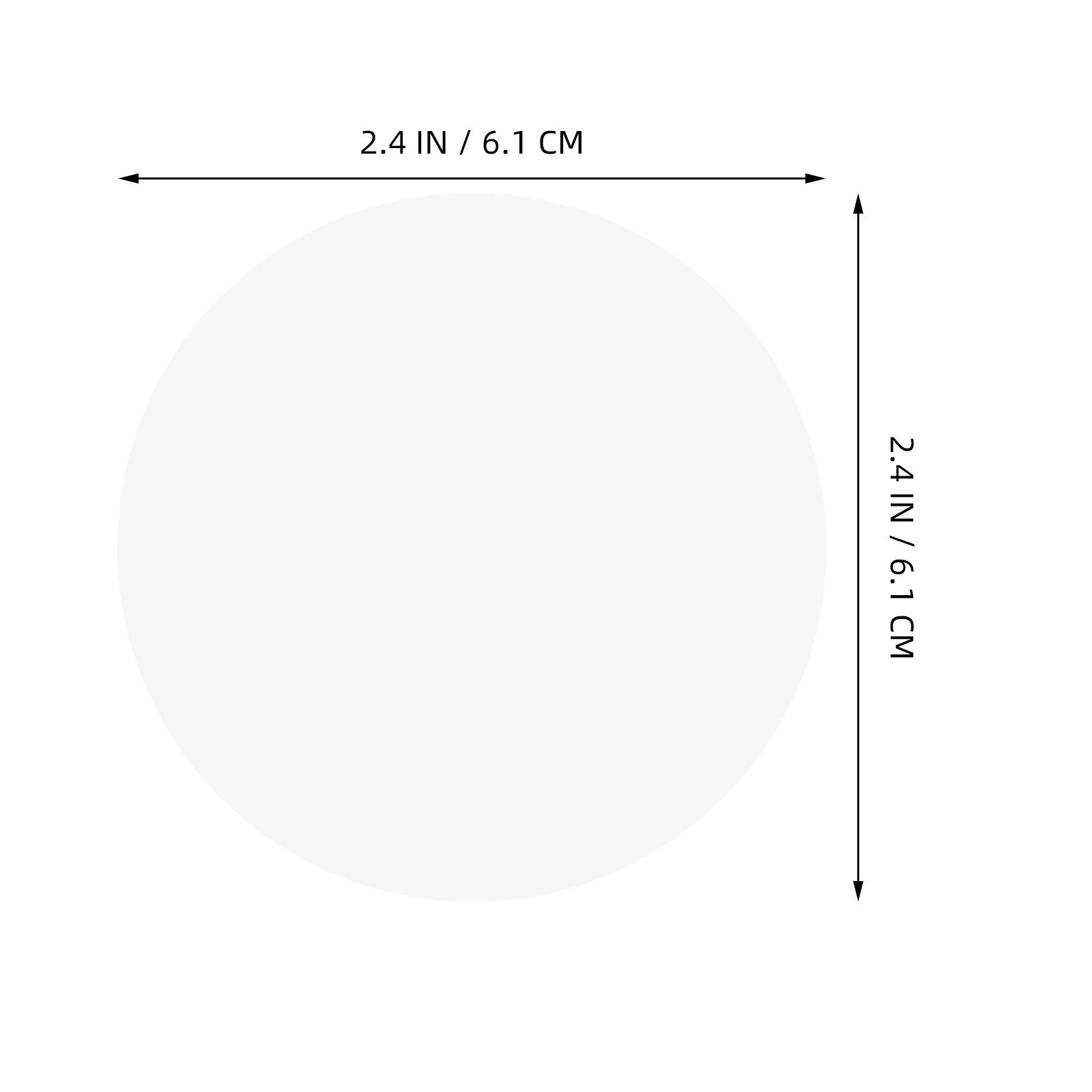 100Pcs DIY Badge Paper Round Blank Papers for Hand Painting Drawing Printing Crafts Custom Button Making Sheets Supplies