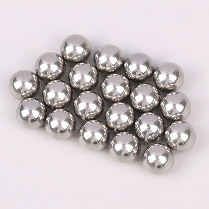 Accessorio modello Mini sfera di miscelazione della vernice in acciaio inossidabile anticorrosione da 20 pezzi per agitare il diametro della vernice circa 7mm