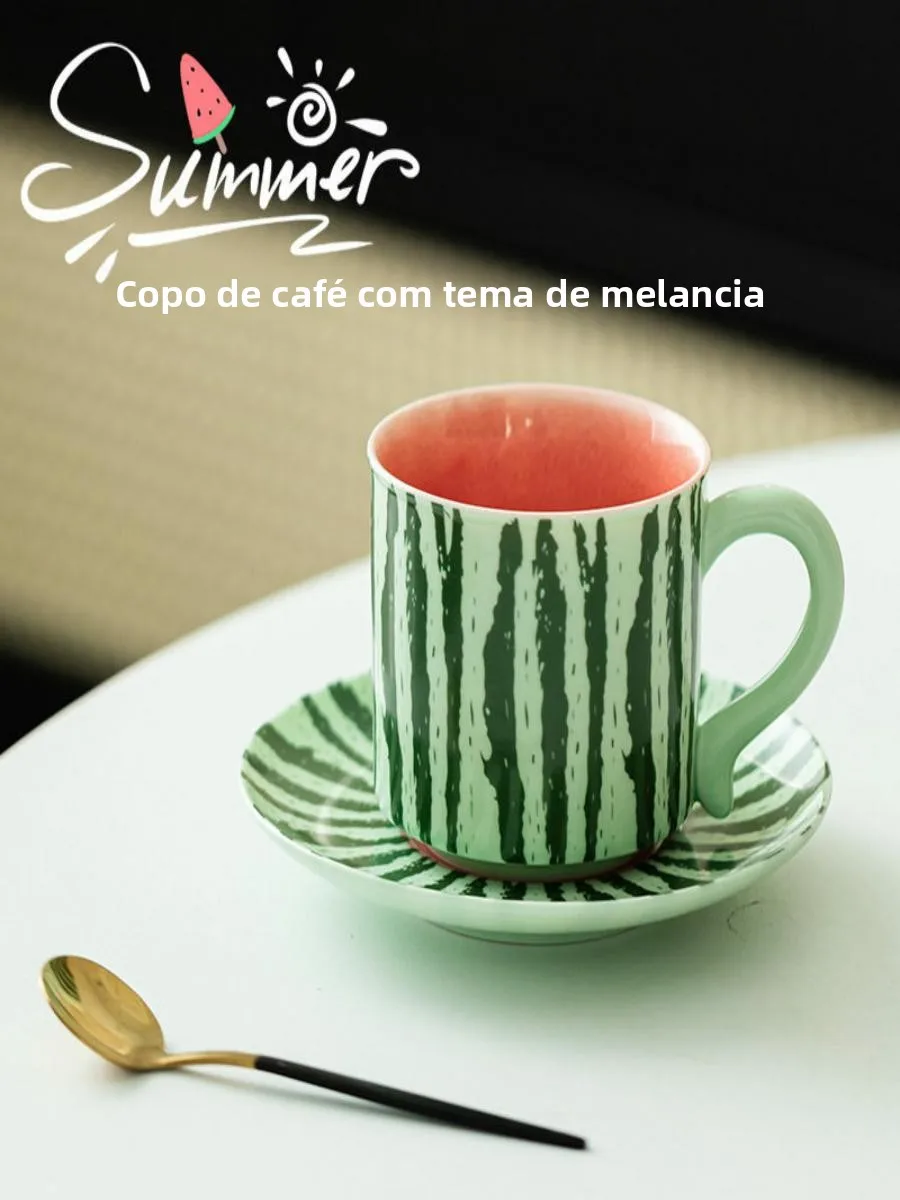 creative-simple-outdoor-indoor-afternoon-tea-cup-plate-set-cute-watermelon-pattern-stainless-steel-mug-for-hot-and-cold-bever