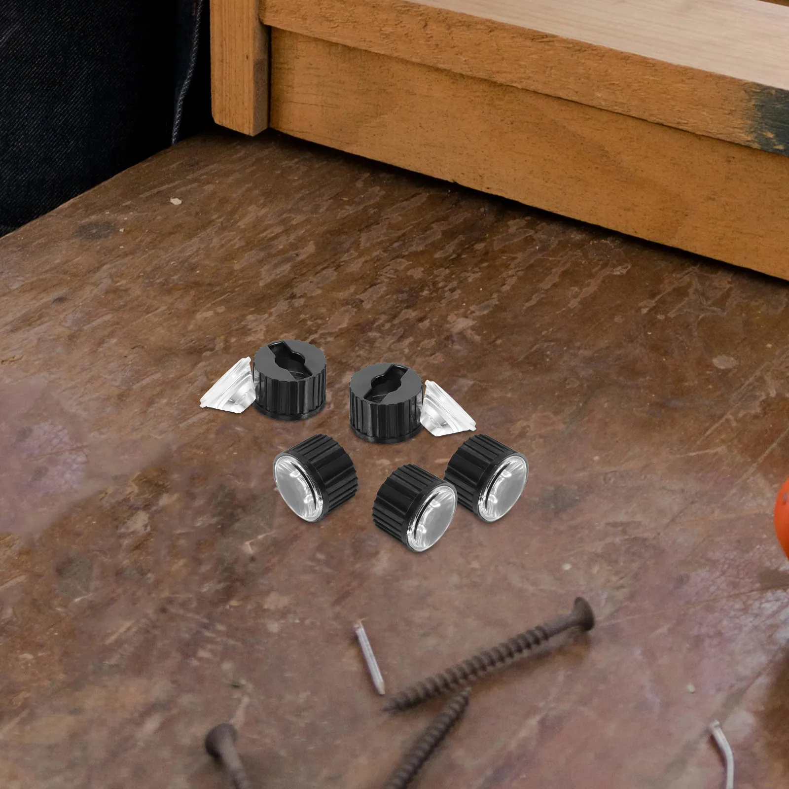 

10 комплектов акриловых линз для светодиодных прожекторов с кронштейнами, высокопрозрачные линзы для потолочного и настенного освещения