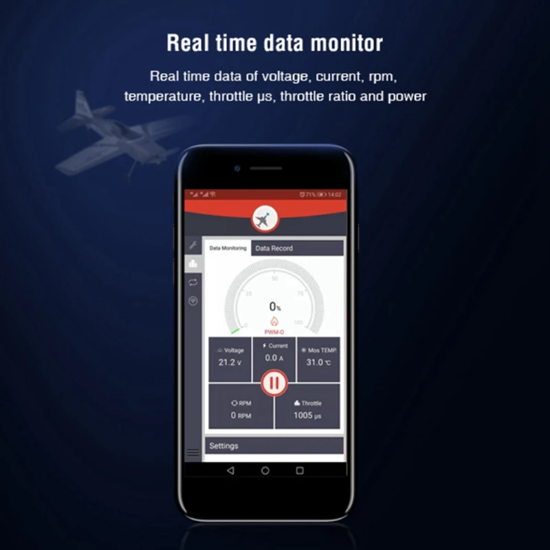 Moduł programowania WIFI dla bezszczotkowego regulatora prędkości ESC serii Flycolor Kraken i Windragon