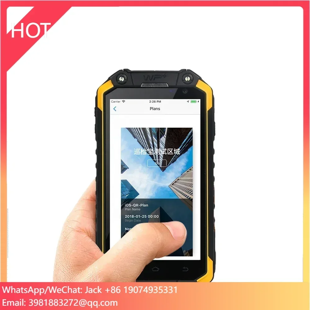 JWM 4G+GPS+RFID+Android+Phone+Camera Guard patrol system Device