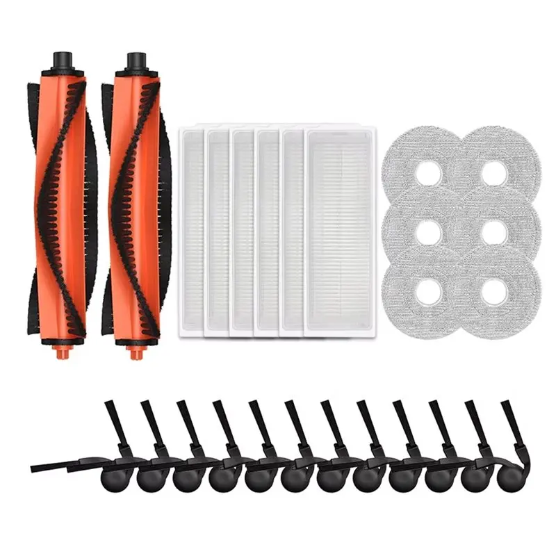 26PCS Vacuum Main Side Brush HEPA Filter Mop Pad Set For -A54Q