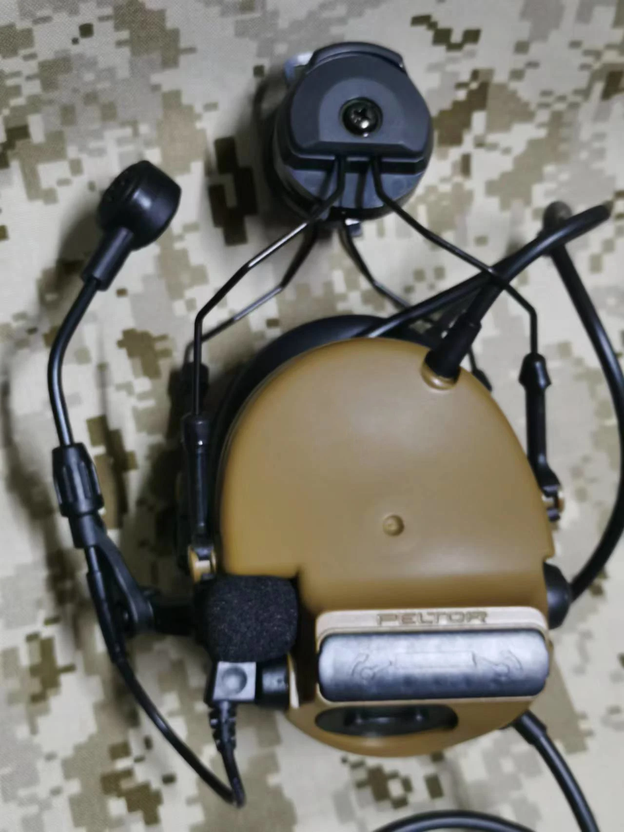 Comtac xpi viポーラーノイズリダクションタクティカルヘッドセット