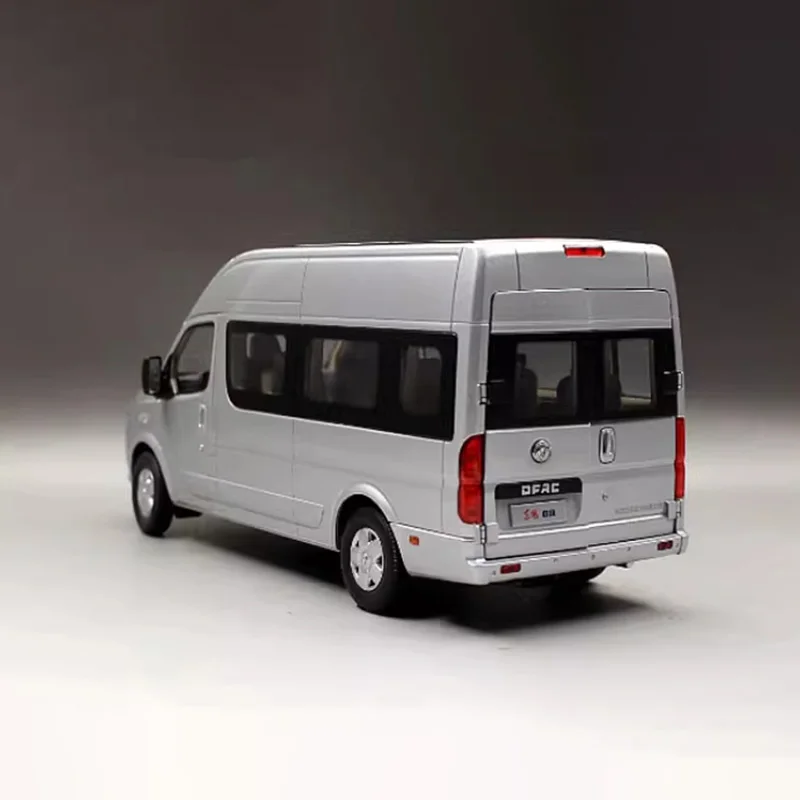 1:24 Scale Car Model DongFeng YuFeng Business Vehicle Diecast Alloy Finished Product Simulation Toy Display Souvenir