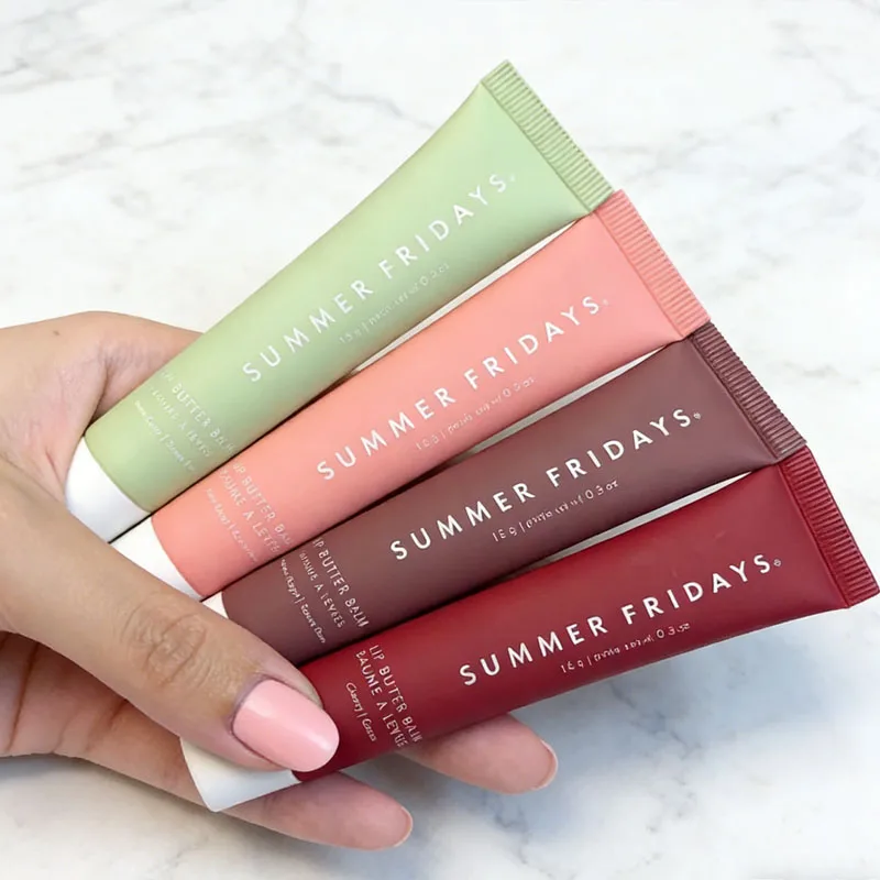 Summer Friday's Facial Mask Cherry Sweet Mint Pink Sugar Limited Edition Lip Balm Set Moisturize Lipstick Lip Gloss Care Suit view 2