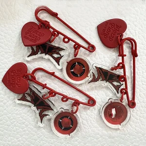 Kpop idóis broche felix hyunjin bangchan leeknow han novo álbum ate saco de roupas decoração meninos meninas pino fãs acessórios diários 8 principais vendas bolsa do gato felix - №7