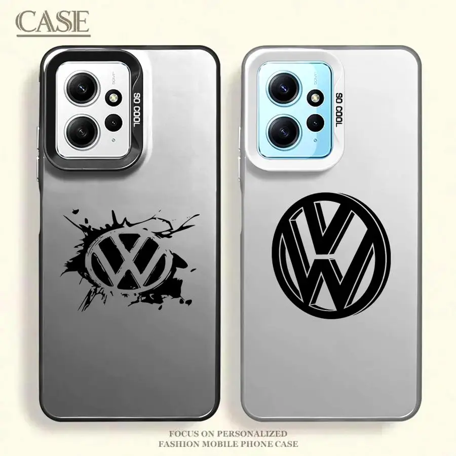 V-olks-wagen VW Car Phone Case for Xiaomi Redmi Note 10 Pro 10S 11 11S 12 12S 13 Pro+ 5G 12 Pro+ 4G 11 Pro Cover