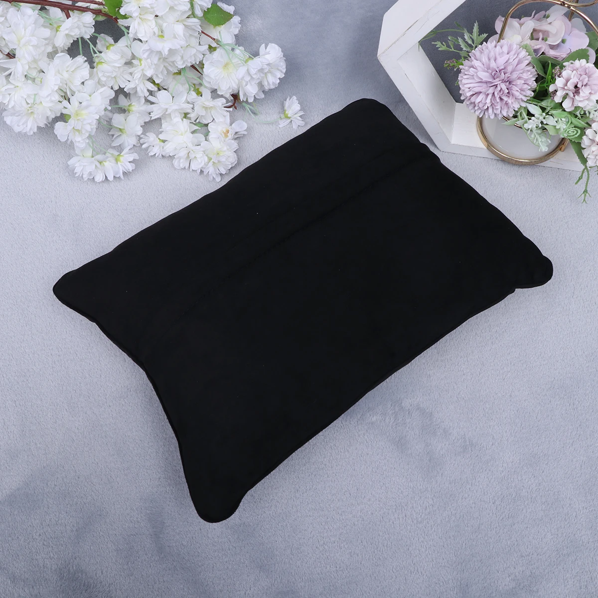 Almohada de soporte Lumbar, cojín para silla de oficina de espuma viscoelástica, asiento de coche, respaldo para sofá, cuello transpirable, Cervical de viaje