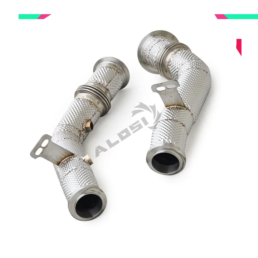 

High Quality Downpipe exhaust for Mercedes-Benz E400 AMG C43/E43 3.0T 2016-2021 stainless steel exhaust Direct downpipe