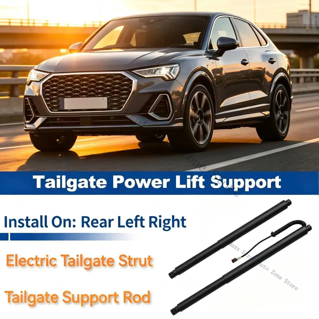 For 2015-2020 SKODA Typ3V SuperB III Rear Tailgate Power Lift Support Rear tailgate stru LH 3V9827851B RH 3V9827852B