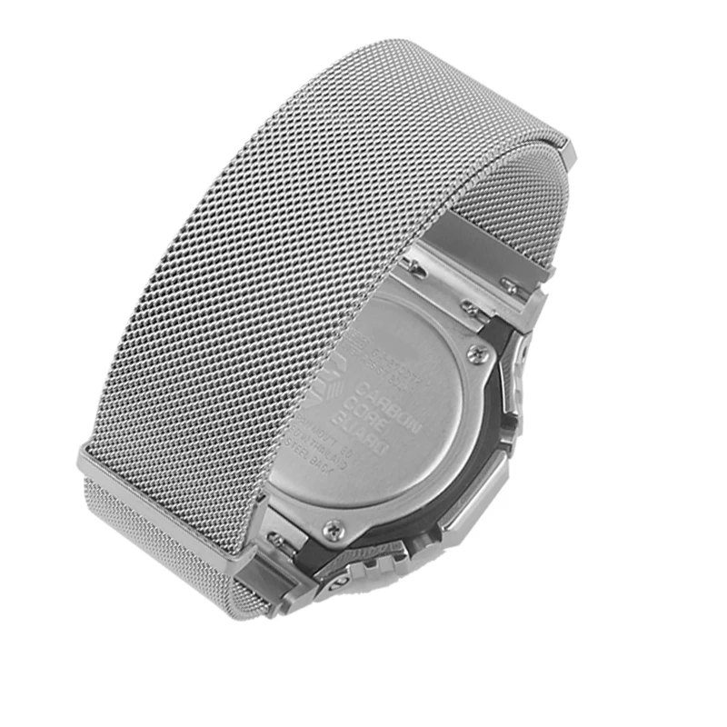 Magnetic Milan mesh watchband Metal For Casio Farm Oak GA2100 GM2100 GA2110 GST-B200 stainless steel Strap Watch chain bracelet