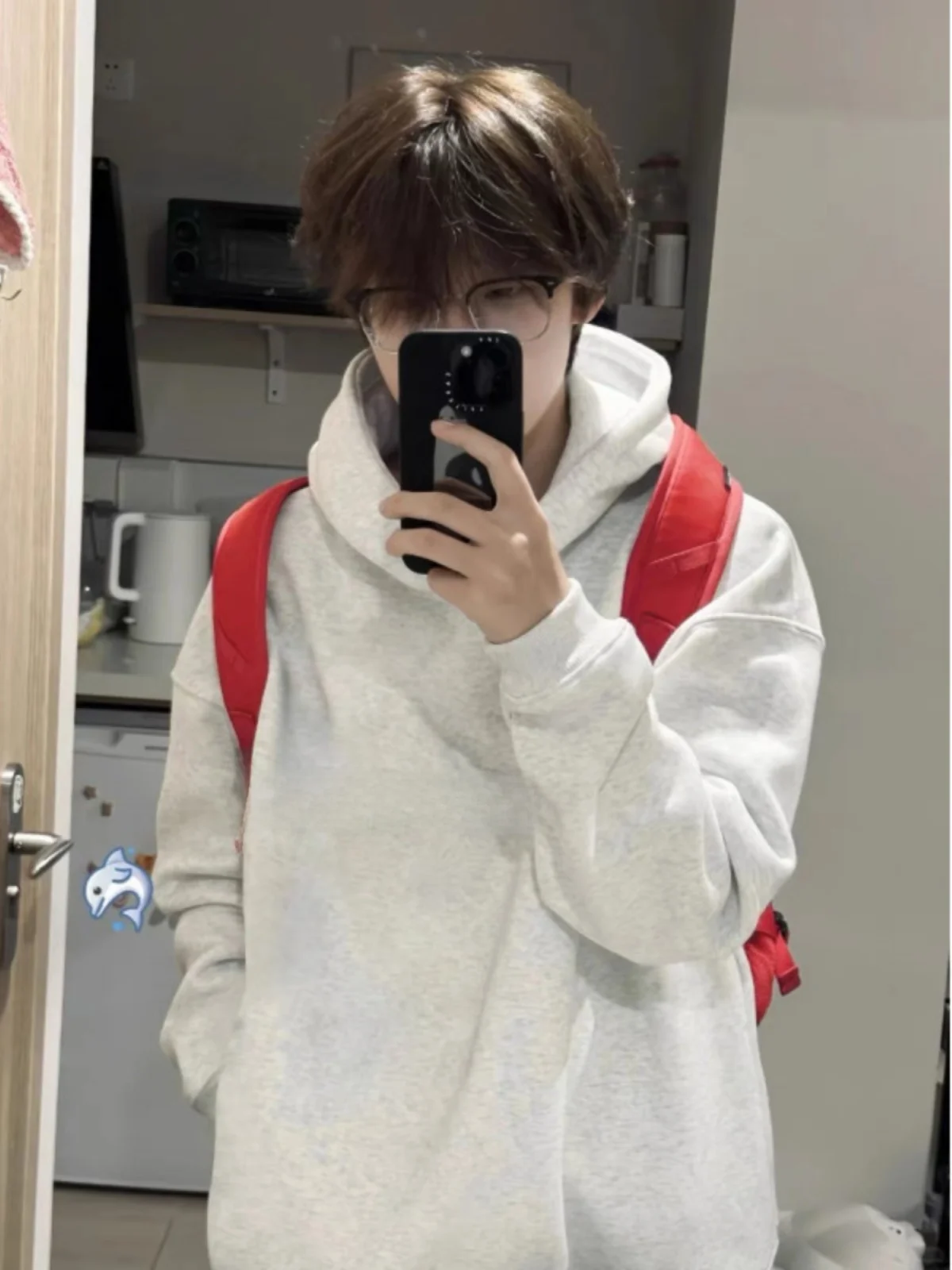 

Мужское утепленное худи на осень-зиму с принтом, в американском стиле, с буквенным принтом, повседневное, свободного кроя, из полиэстера