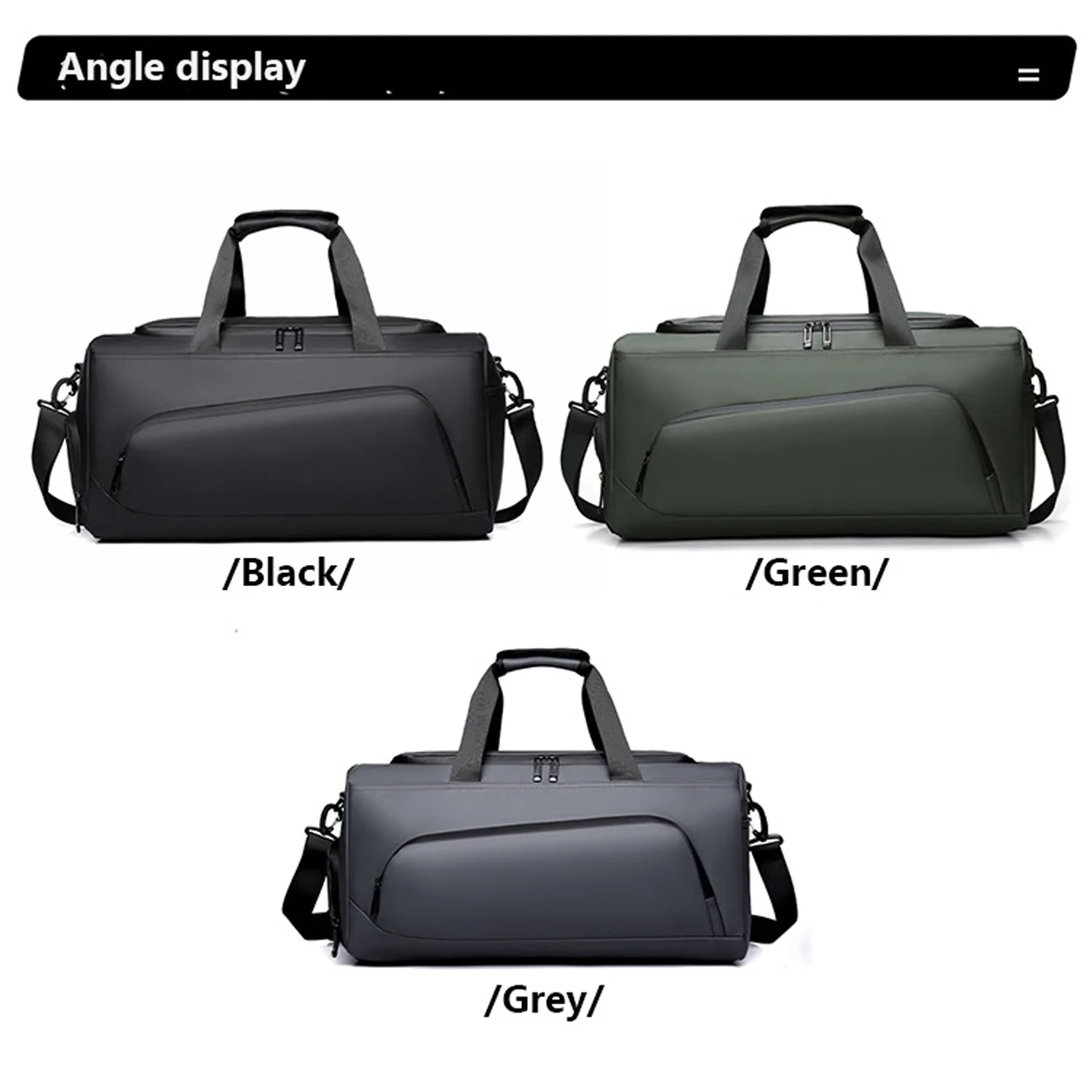 Прочная дорожная сумка большой вместимости, разделительная сумка унисекс для влажной и сухой уборки, спортивная сумка, модная мужская большая сумка, новые поступления