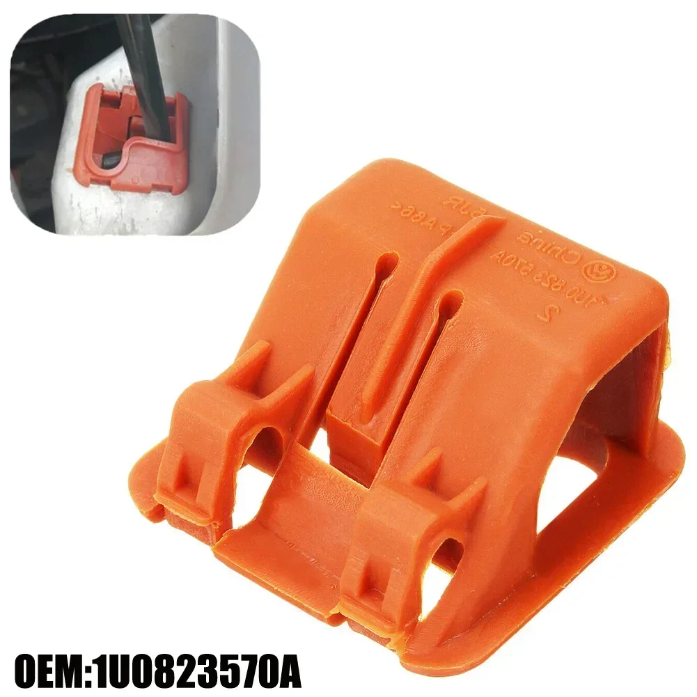 1U0823570A Bonnet Rod Stay Bracket Buckle Clip For Skoda Octavia MK2 2004-2013 Plastic Auto Fastener Clip Bracket