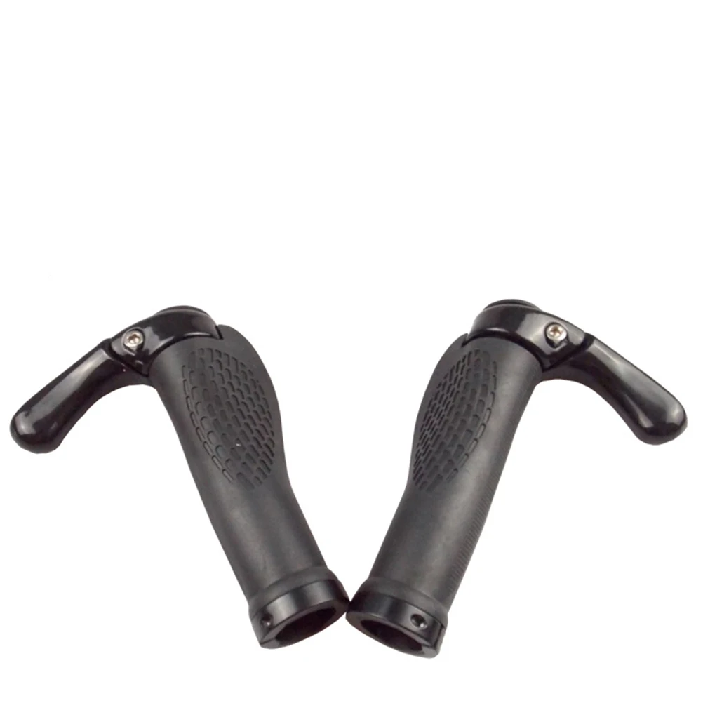 

1 Pair Bicycle Handlebar Grips Ergonomic Non-Slip Aluminum Alloy Lock For Mountain Bike Long Ride Handle Covers Bike