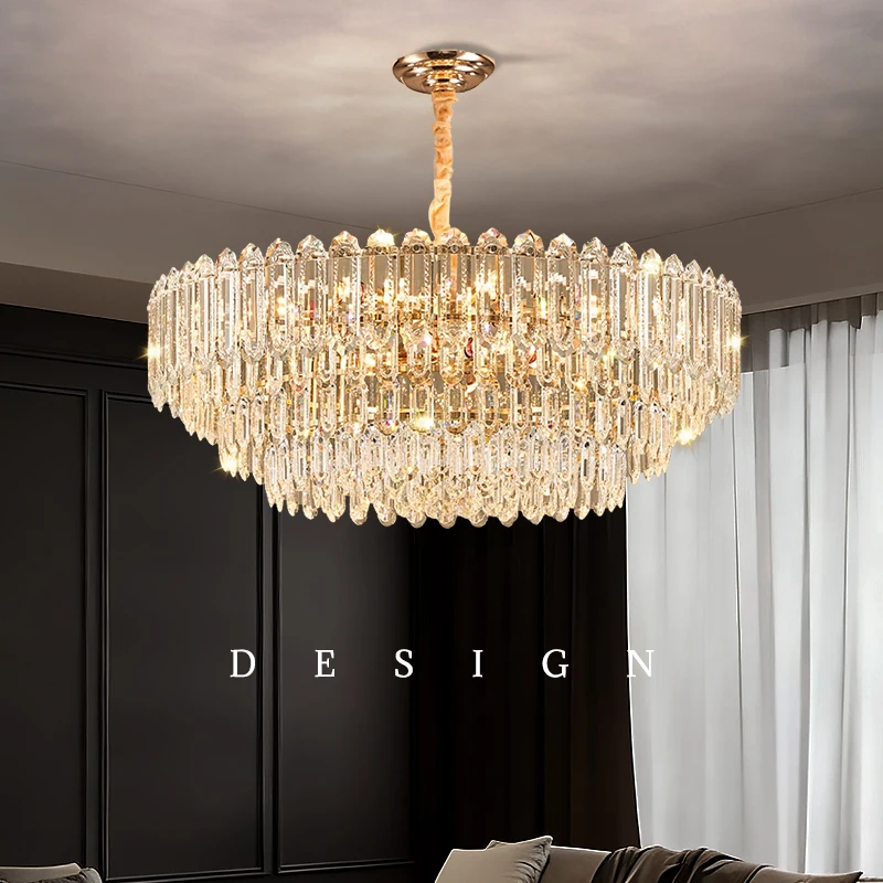 

Hanging Chandelier Living Room Pendant Light Lighting Lustre Hanging Lamp for Kitchen Over the Table Ceiling Crystal Chandelier
