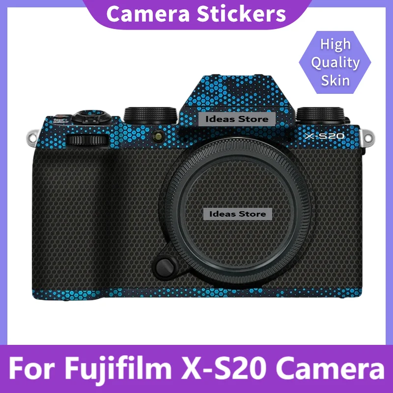 

Для Fujifilm FUJI X-S20 XS20 наклейка для камеры, виниловая пленка против царапин, защитная наклейка для корпуса камеры, защитное пальто X S20