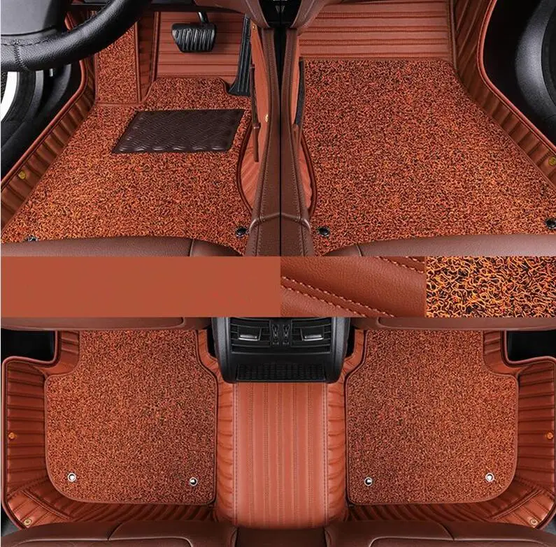 

Специальные автомобильные коврики на заказ для Toyota Land Cruiser Prado 250, 5 мест, 2026-2024, двухслойные ковры высшего качества для LC250