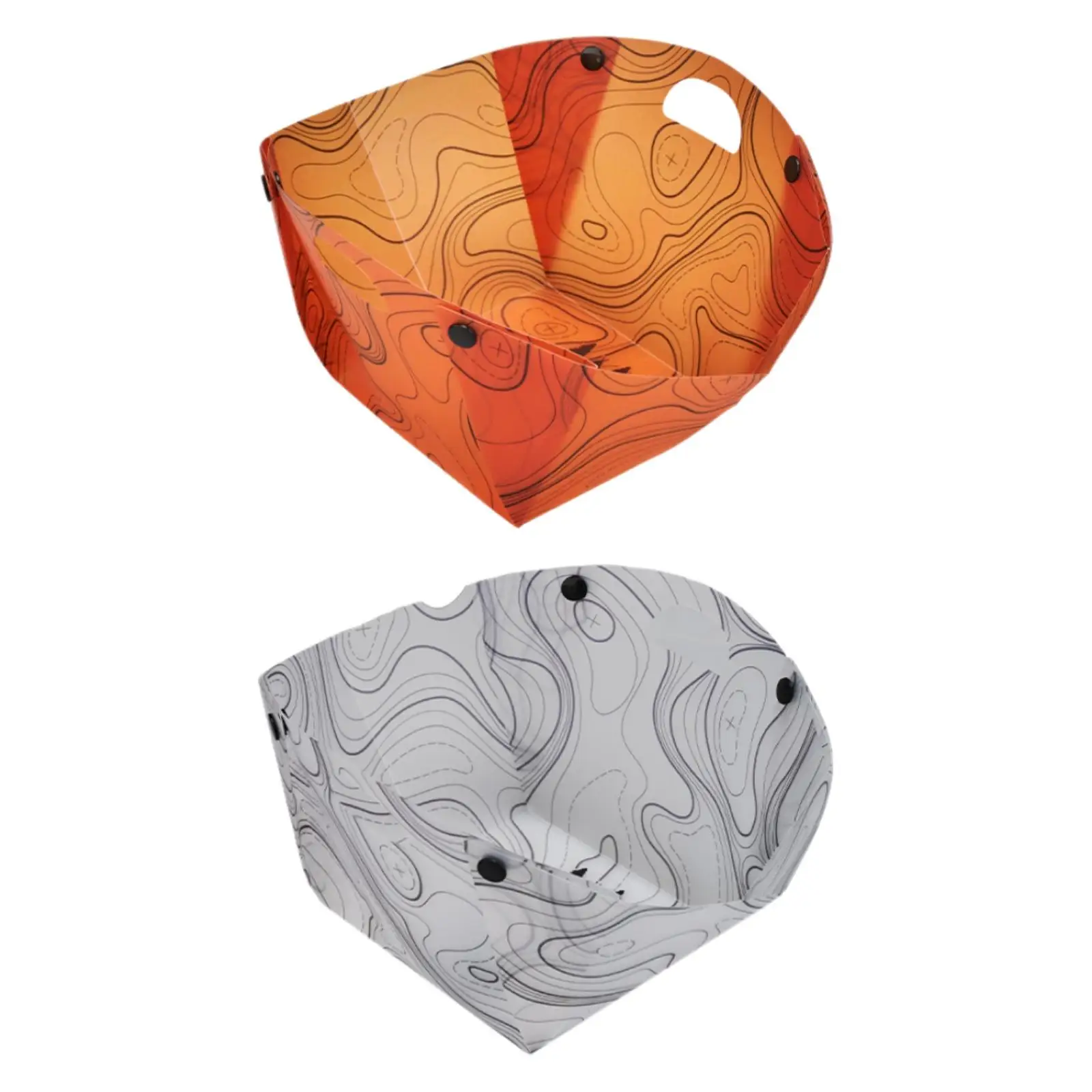 Folding Wash Basin Portable Water Container for Fishing Backpacking Boating