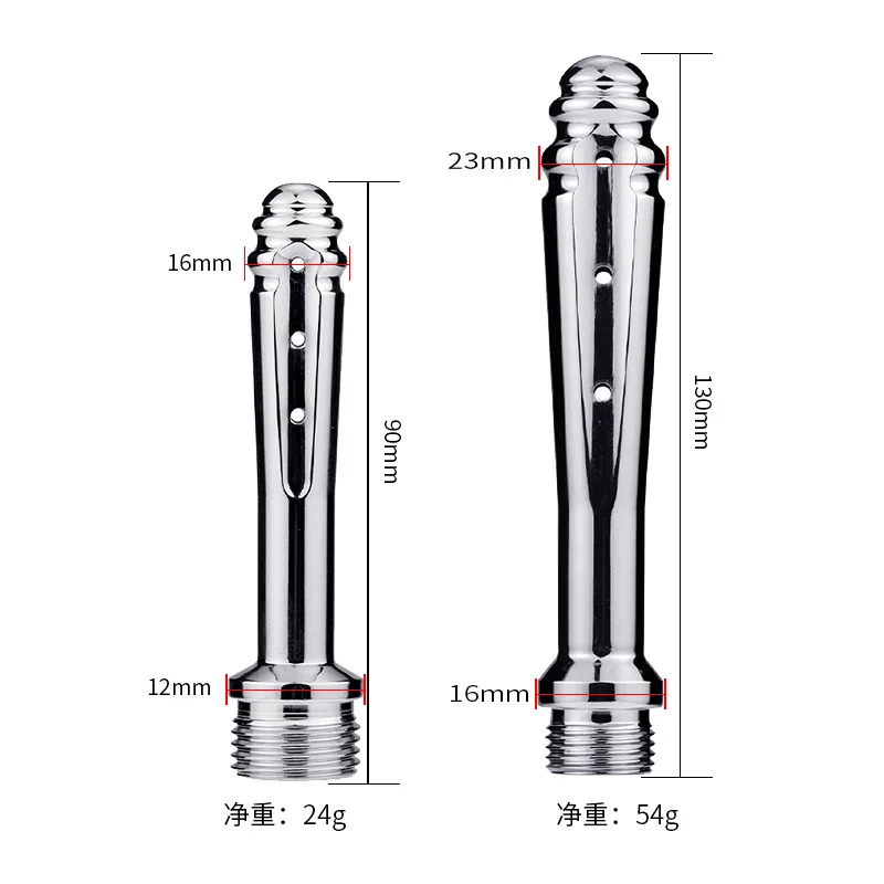 7 Hole Enema Faucet Stainless Steel Anal Douche Shower Nozzle Cleaning Vaginal Wash Sex Toy Women Men Gay Anal Cleaner Sex Bdsm