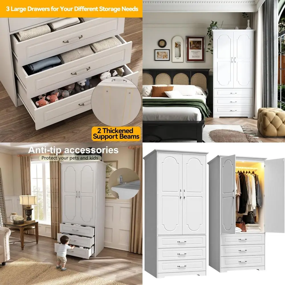 Armoire Wardrobe Cl…