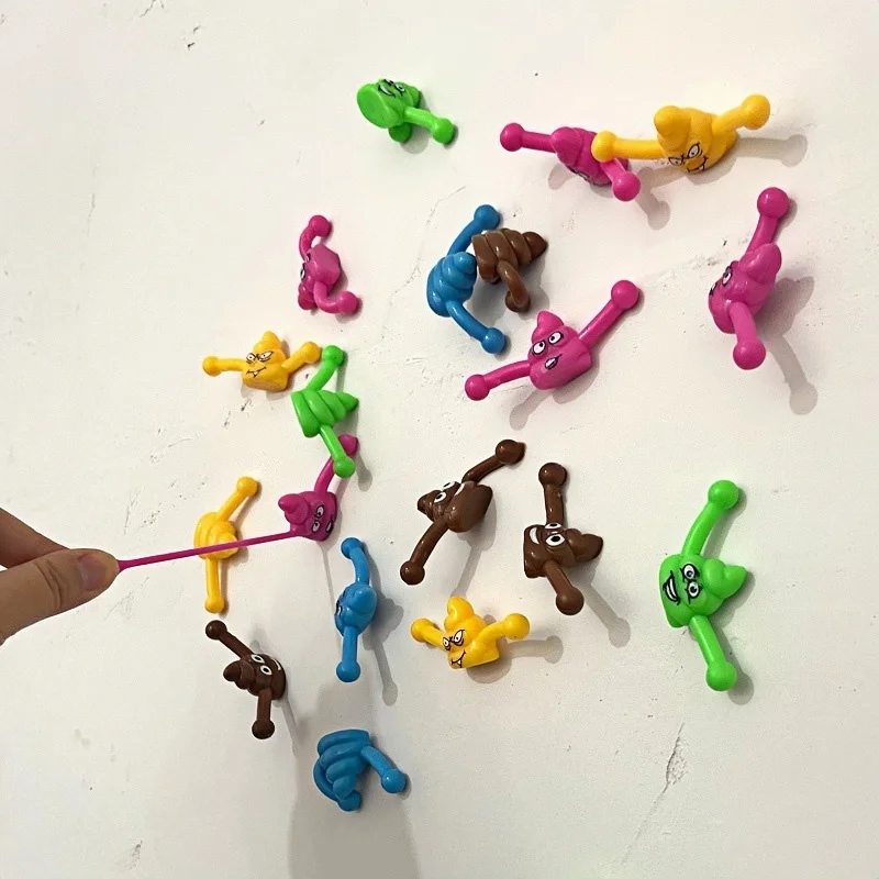 3pcs Creative Funny Catapult Poop Slingshot Prank Venting Stress Relief Casual Toys Cute And Fun PartyFavors Sport toy