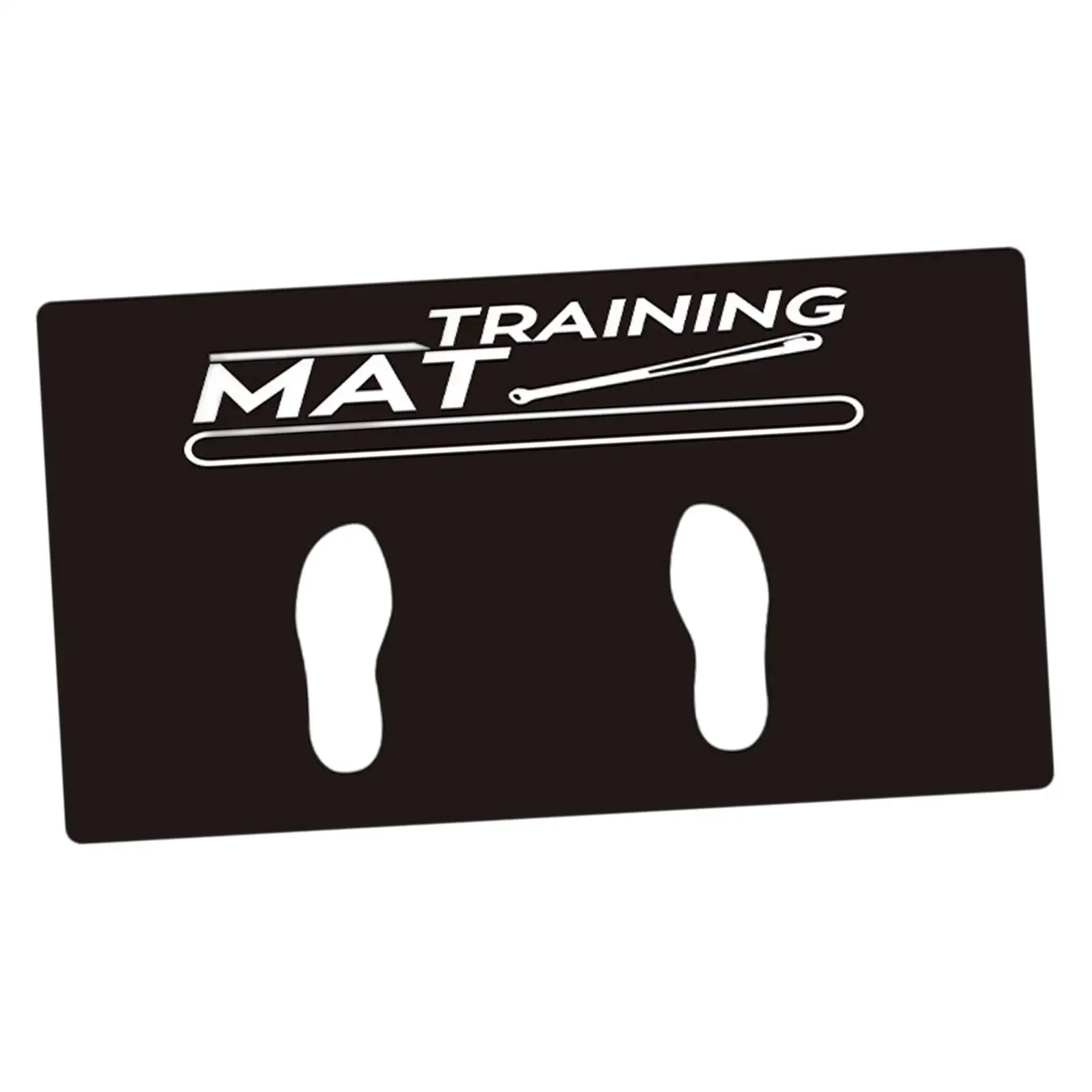 Baseball Hitting Mat Baseball Batting Mat Development Auxiliary Tool Batter Stance Training Mat for Training Softball T Ball