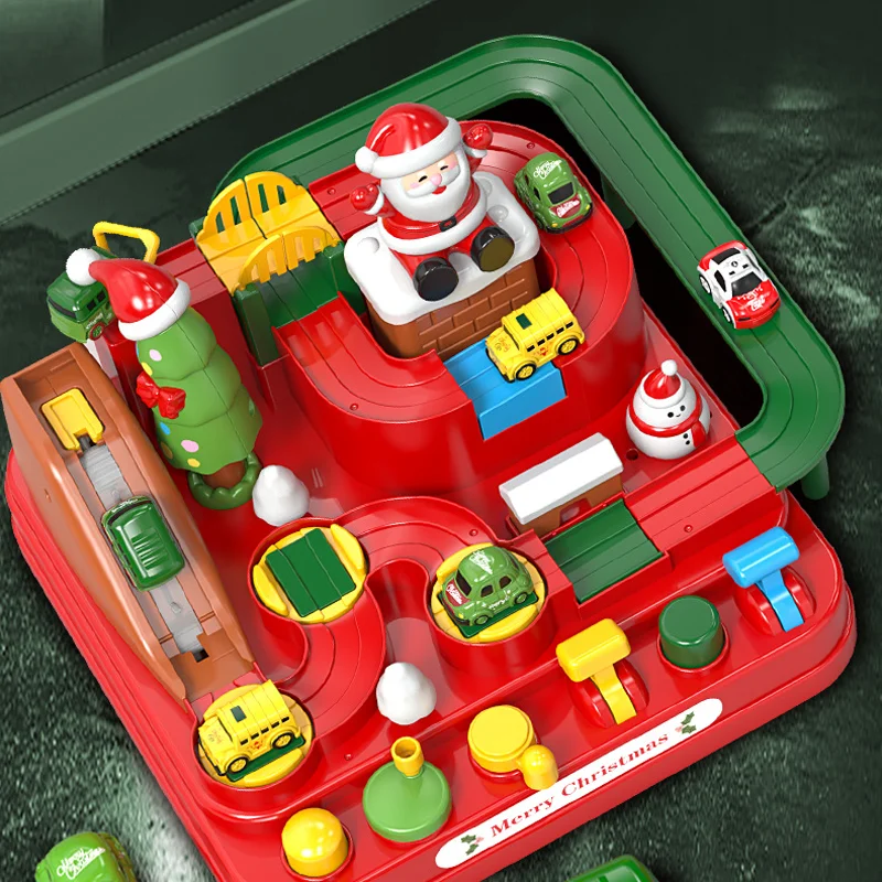 الأطفال مغامرة سباق المسار اللعب Diy تجميعها ألعاب الديناصور انزلاق سباق المسار سيارة مجموعة أطفال لعبة تفاعلية هدية الكريسماس #2