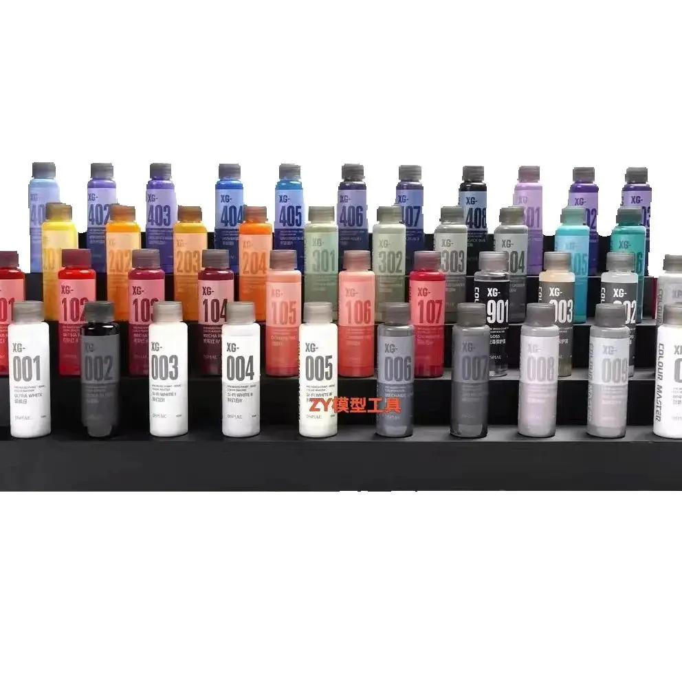50ML XG Series Paints DSPIAE Water-Based for Model Coloring Tools Hobby DIY for GD Gasic Colors Art Supply