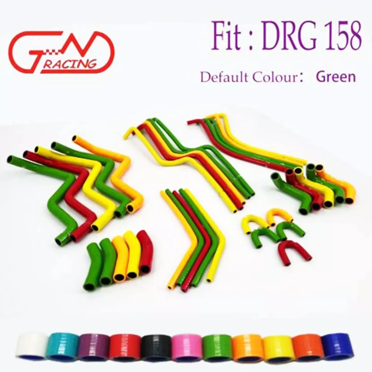 

Подходит для SYM DRG 158 Sanyang DRG158, комплект силиконовых водяных шлангов для нагревателя радиатора