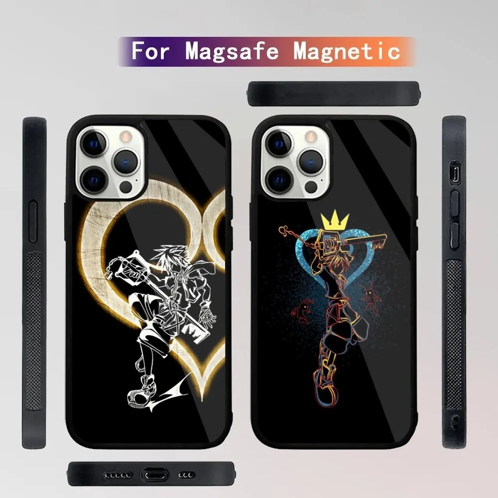 

K-Kingdom Hearts Phone Case For iPhone 15,14,13,12,11,Plus,Pro,Max Mini Magsafe Magnetic Wireless Charging