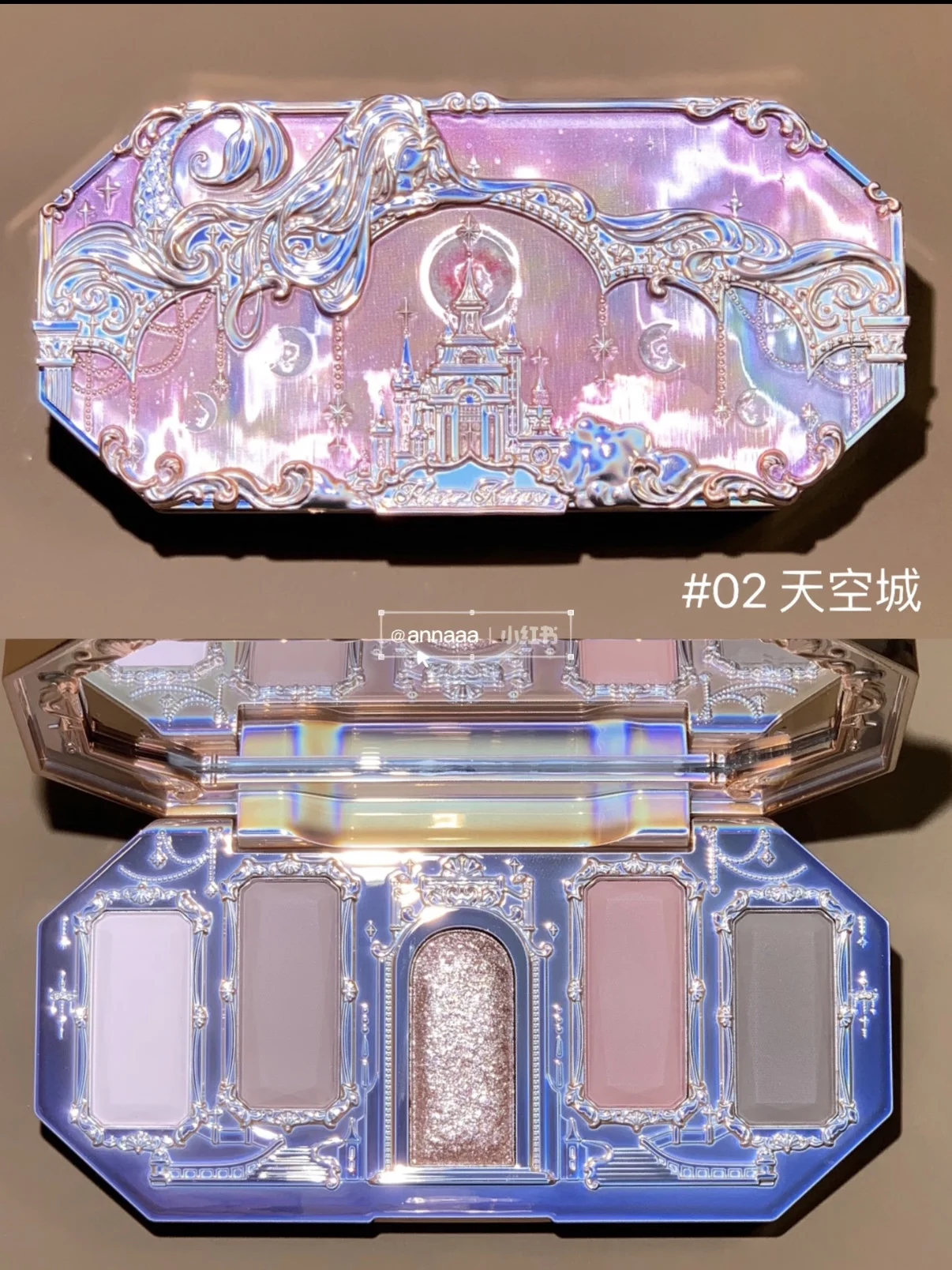 플라워 노즈 아이섀도우 팔레트 매트 쉬머 글리터 펄 데어 고딕 블랙 스완 스타일 로코코 종합 플레이트