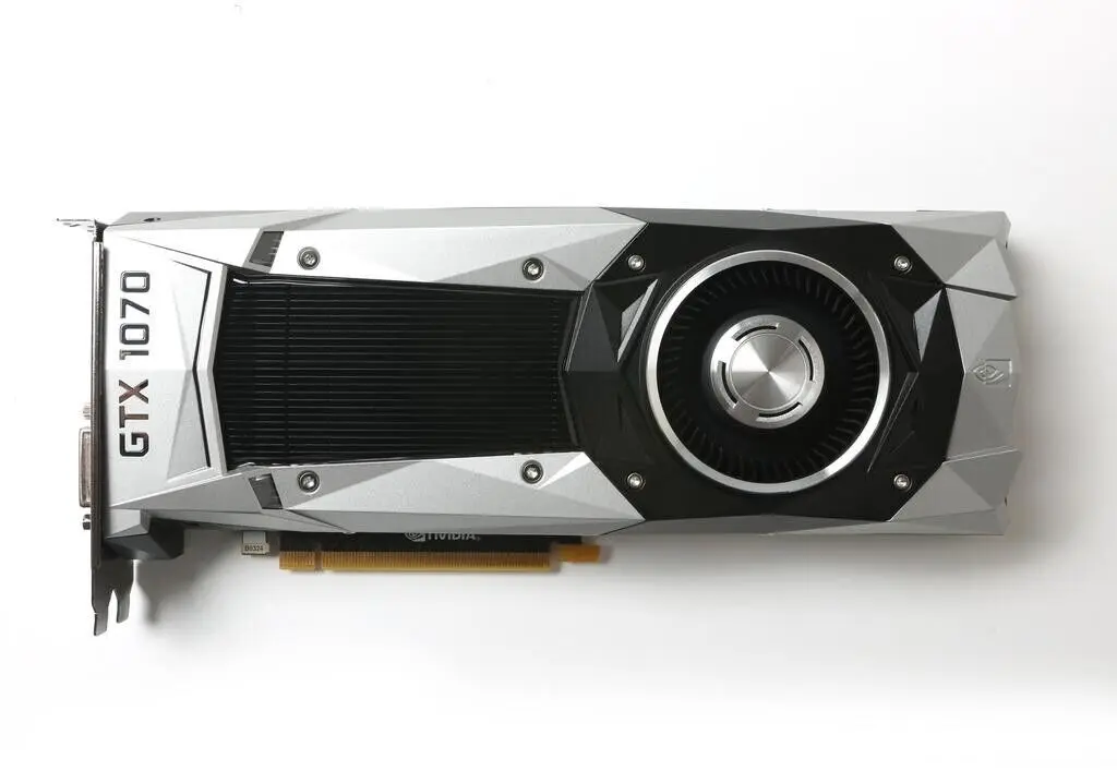การ์ดจอ GPU สำหรับเล่นเกม1070Ti 8GB, การ์ดจอ GeForce GTX1070 GTX1070Ti กราฟิกเกมคอมพิวเตอร์ตั้งโต๊ะ
