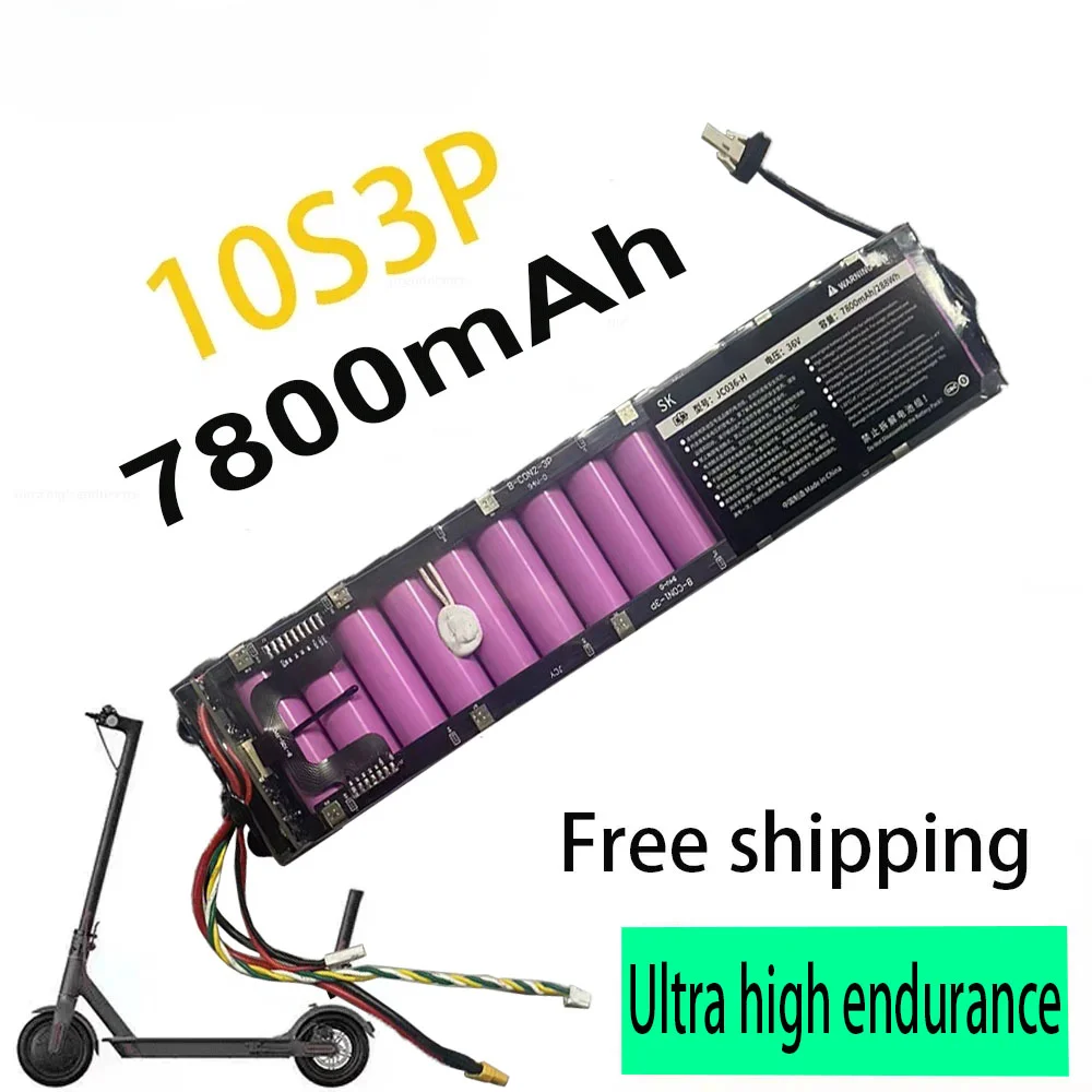 최고의 성능을 자랑하는 36V 7800mAh 배터리, Xiaomi M356 전용 특수 팩으로 장거리 주행 가능하게 하기