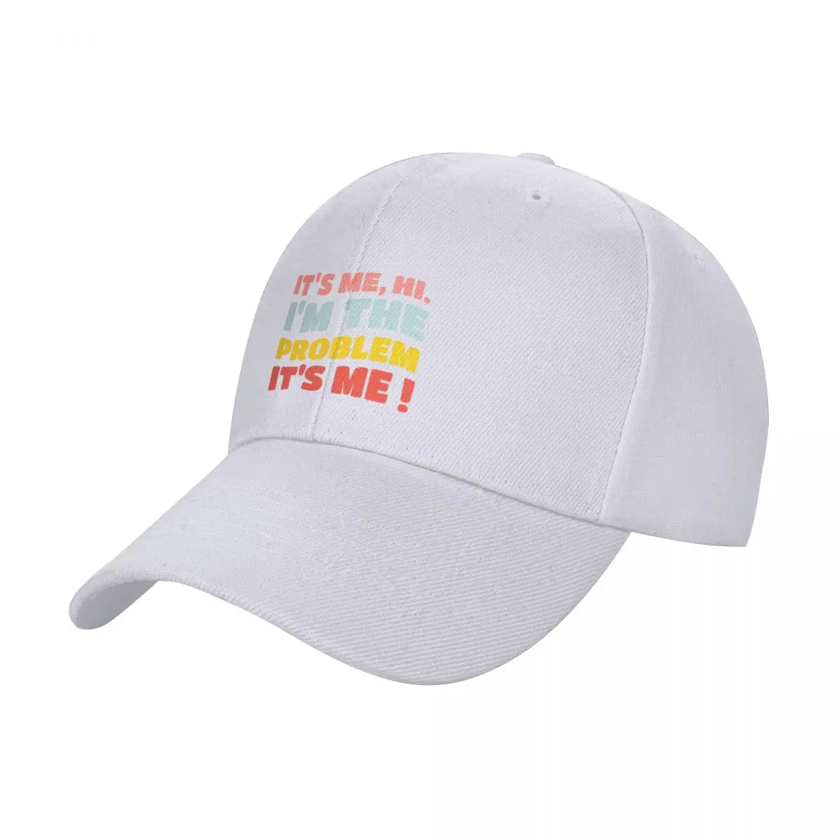 IT'S ME HI , I'M THE PROBLEM IT'S ME ! Baseball Cap Fluffy Hat Visor Christmas Hat For Man Women's