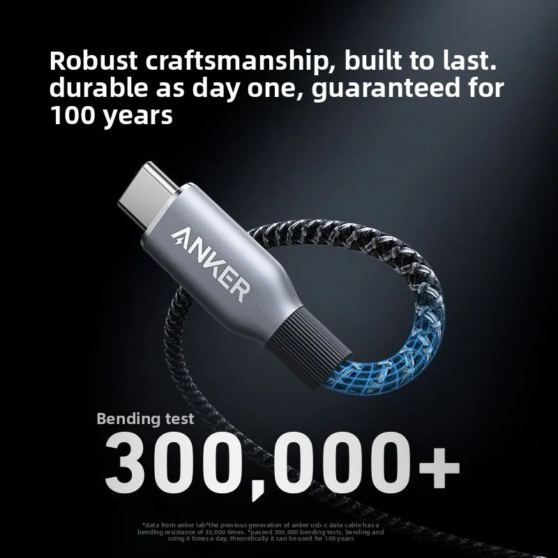 

ANKER Prime PD240W Dual Typec Data Cable Suitable for Apple 16 Mobile MacBook Fast Charging