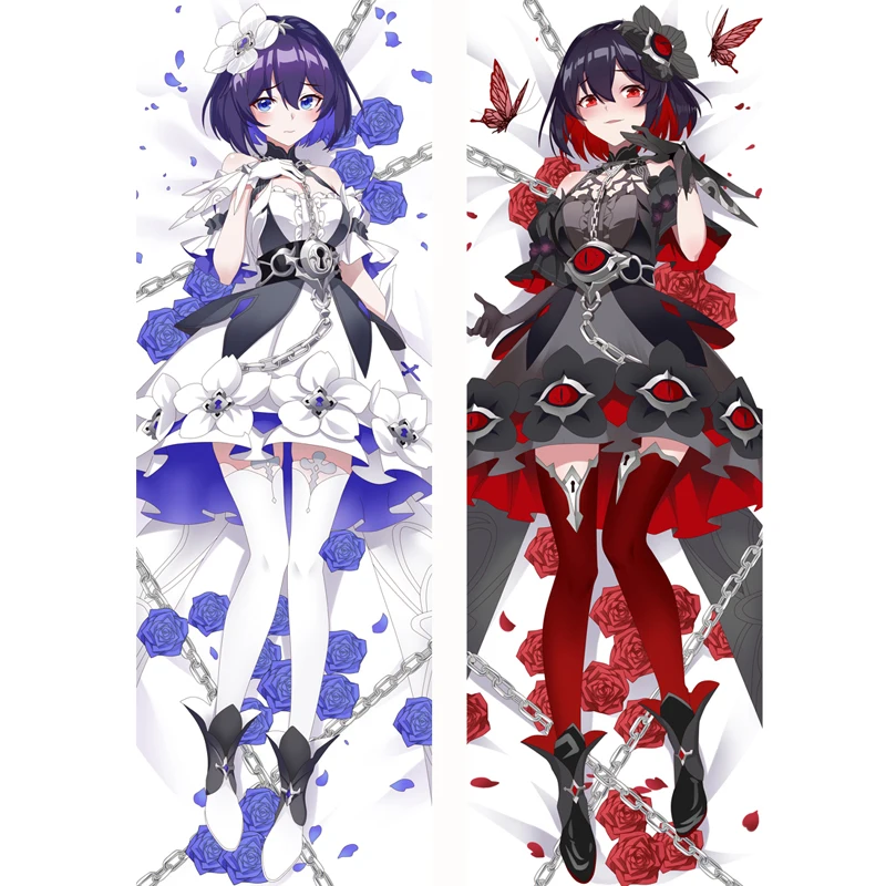 

Аниме игра MmiHoYo Honkai Impact 3 Подушка «Dakimakura» чехол 2-Side печать постельное белье Декор Peachskin обнимающий полный корпус наволочка подарок