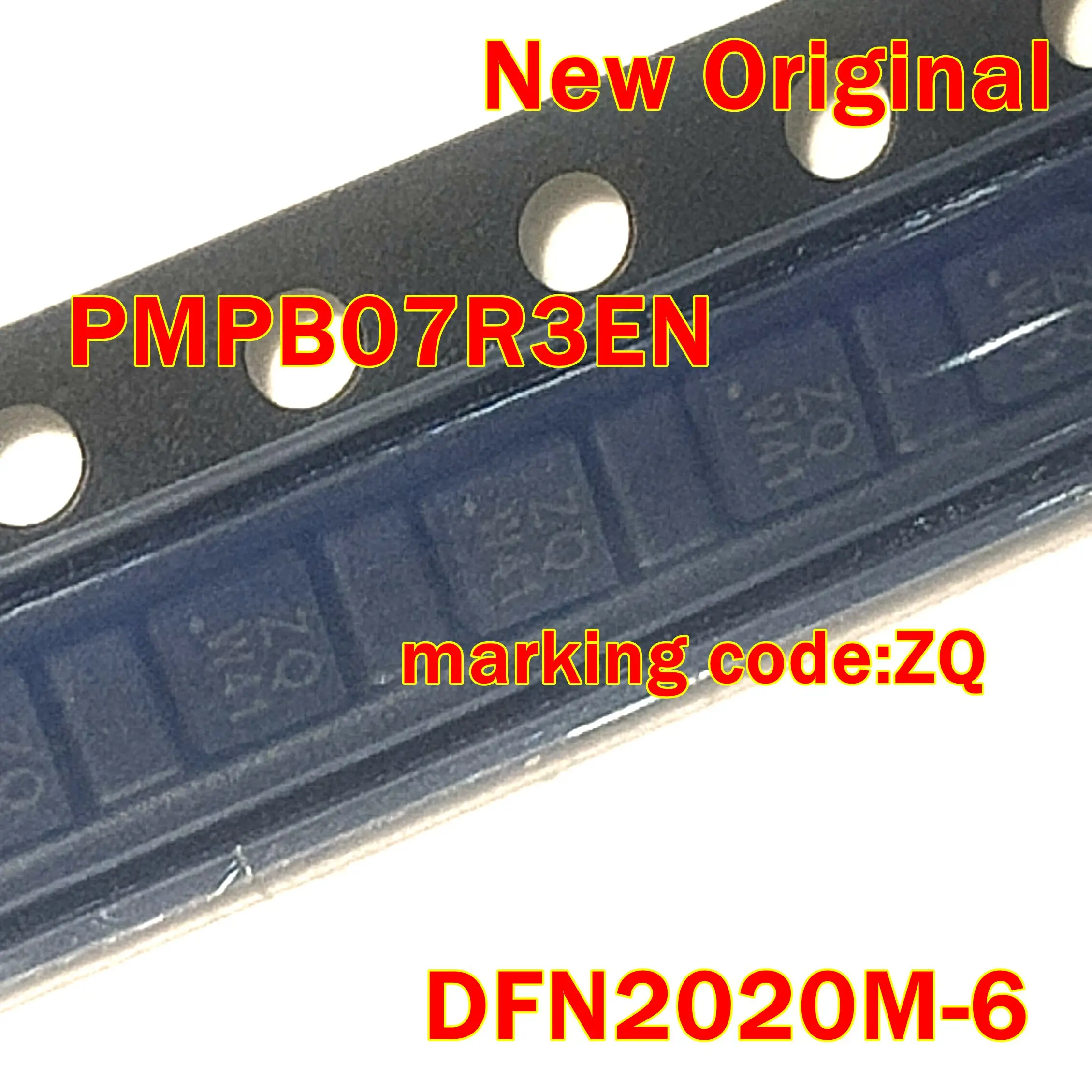 

New and Original PMPB07R3EN DFN2020M-6 30V N-channel trench field-effect transistor marking code ZQ