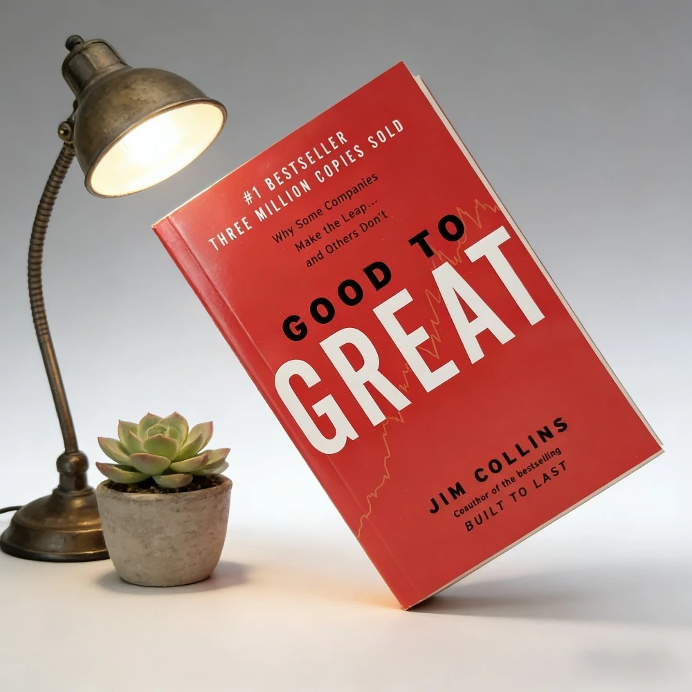 

Good To Great Jim Collins (Company Greatness Leap) | Business Growth Guide for Business Learners