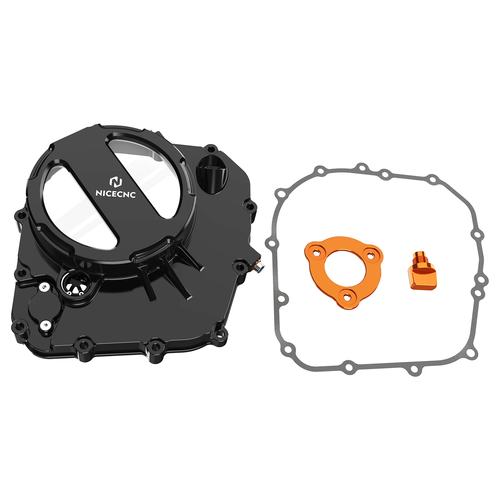 For KTM Duke RC 250 390 2017-2023 250 390 Adventure 2020-2024 Motorcycle Transparent Clutch Cover Kit 250 390 Duke/RC/Adventure