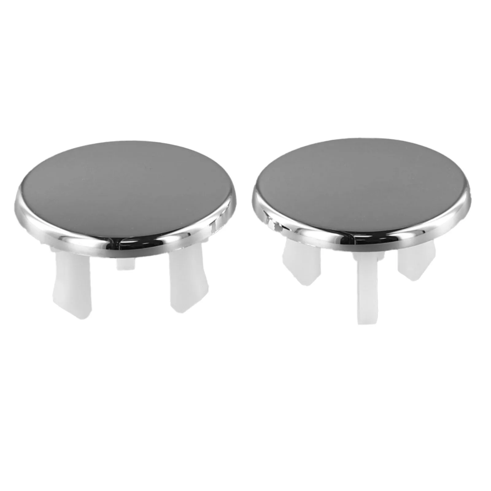 Overflow Replacement Cover Sink Hole Cover Overflow Cover Round Trim Ring 2pcs 32*14mm Bathroom Sink Parts Drain Hole Decor