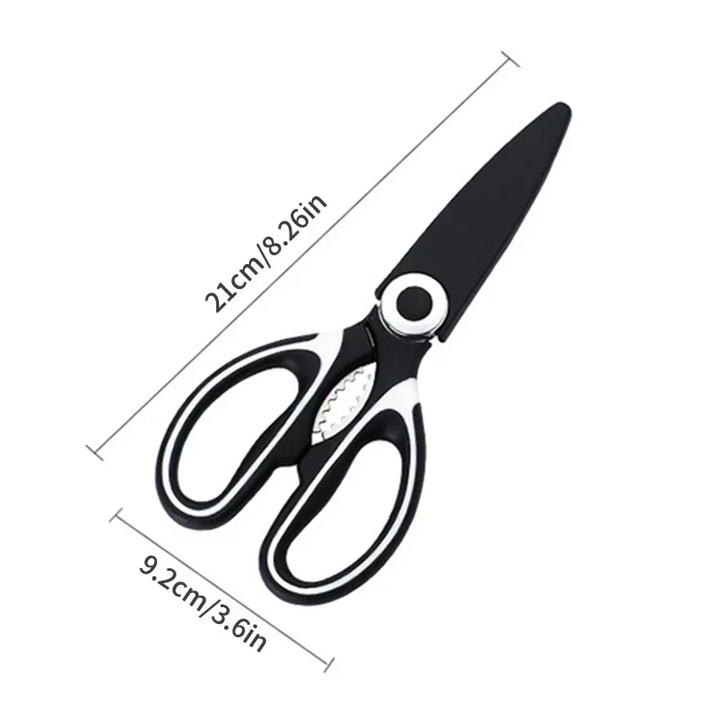 Multifunction Stainless Steel Kitchen Tools Strong Home Vegetable Chopping Fish Food Chicken Bone  Scissors Multi-Purpose Tool image 6