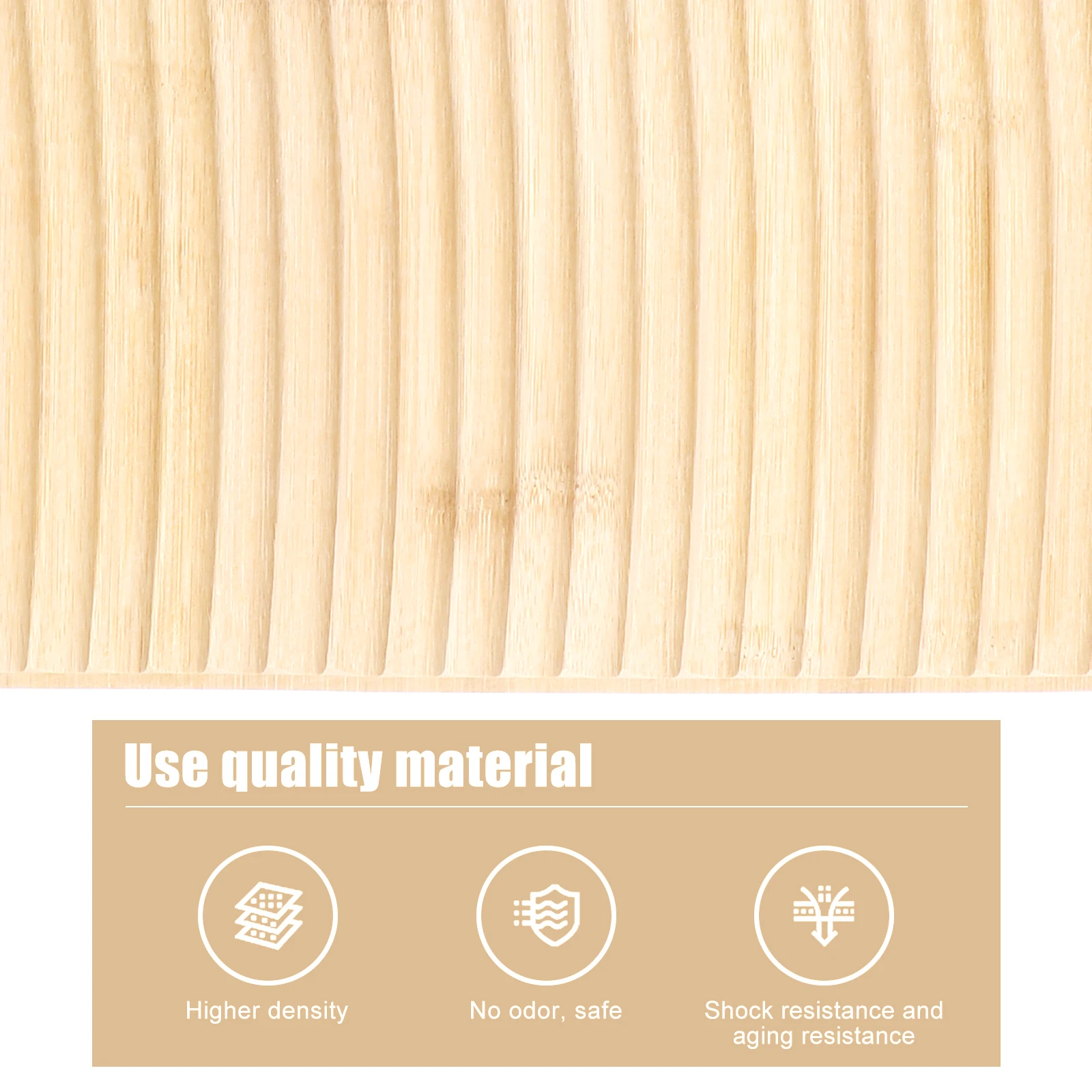 

50Cm Cleaning Washboard Bamboo Thickened Structure Efficient Laundry Board for Home Non-Slip Bump Design