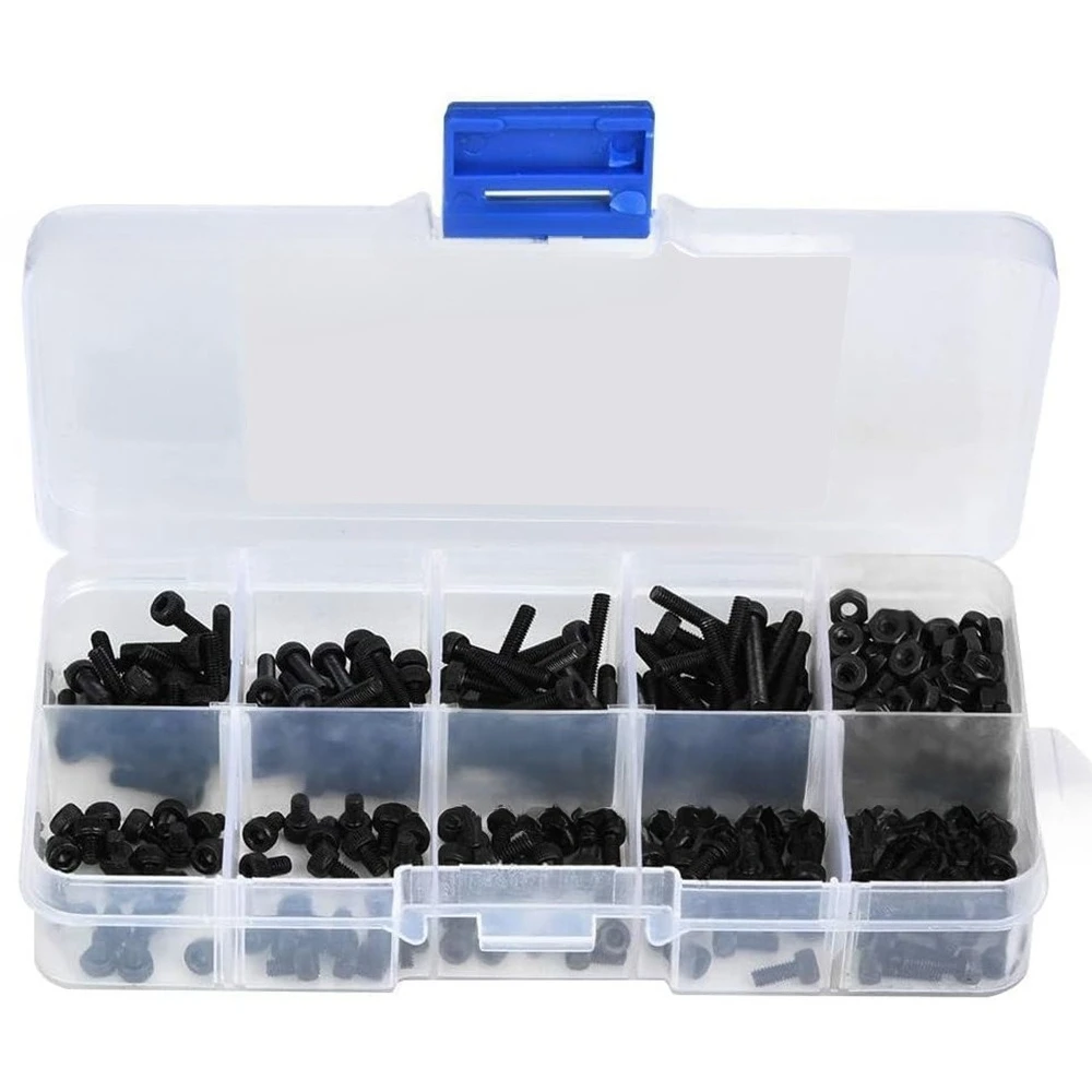 300pcs/box computer small mini screw set M2.5carbon steel computer notebook laptop screws kit